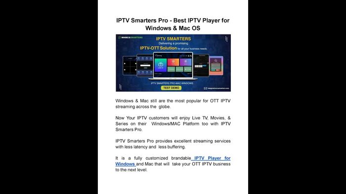 Custom Windows IPTV Player
