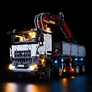 Get Thrilled With This Gigantic Lighting Lego Mercedes-Benz Arocs 3245 Truck 42043