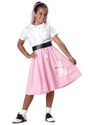 Kids Pink Poodle Skirt
