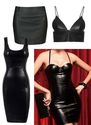 How to Wear Leather Dresses