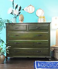 A Chest of Drawers in the Home - Wooden Dressers Online