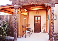 Adobe del Soul - a true rustic cabin with Mountain View, New Mexico,Taos Mesa