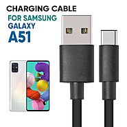 Samsung A51 Type C PVC Charger Cable | Mobile Accessories
