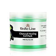 Charcoal Healing Gel Pack | Vedicline | Skincare product | 100ml | 500ml