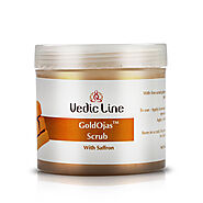 Gold Ojas Scrub | Vedicline | Face scrub | Skincare | 100ml | 500ml