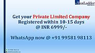 Pvt Limited Company Registration - TaxLadder