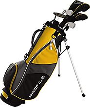 Wilson Golf Profile JGI Junior Complete Golf Set — Medium, Yellow, Right Hand