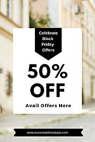 Euromed Clinic Celebrate Black Friday – 50% OFF | Euromed® Clinic