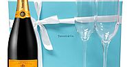 Veuve Clicquot Brut Champagne And Tiffany & Co. Flute Gift Set