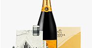 Housewarming Veuve Clicquot Champagne and Chocolate Gift Set