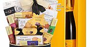 Veuve Clicquot Smeg and Black Godiva Gift Basket