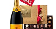 Veuve Clicquot Brut Champagne with Godiva 26pc Gift Box