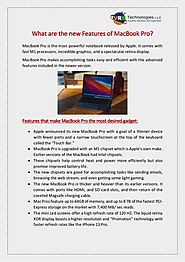 What are the new Features of MacBook Pro?