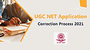 UGC NET application correction process 2021