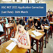 UGC NET Application Correction Last Date 2021