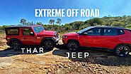 New Mahindra Thar & Jeep Compass Go Off-roading – Watch Results