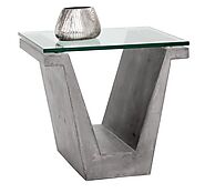 Sunpan Jasper End Table | Modern End Tables Collection | Grayson Home