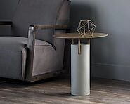 Sunpan Dolores End Table | Modern End Tables Collection | Grayson Home