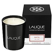 Lalique Sandalwood Goa - India Scented Candle Large | Stylish Home Accents At Grayson Living