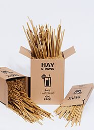 Hay Straws - Eco Drinking Straws Sydney, Australia