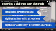 4. Importing Legacy Listicles via Chrome Extension