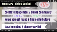 8. Living Content - A Summary of the Value Listly brings to #Wordpress