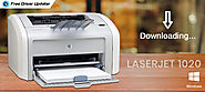 HP LaserJet 1020 Printer Driver Download for Windows 7,8,10