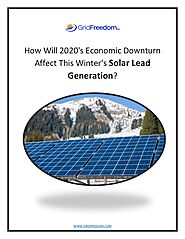 How Will 2020's Economic Downturn Affect This Winter's Solar Lead Generation?