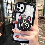 3D Sailor Moon Black Cat Luna iPhone Case | TheSailorMoonShop