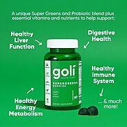 GOli Super greens gummies health benifits