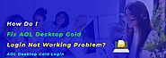 How Do I Fix AOL Desktop Gold Login Not Working Problem? : desktopgold67 — LiveJournal