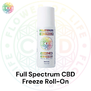 Full Spectrum CBD Freeze roll-on - Flower Of Life CBD