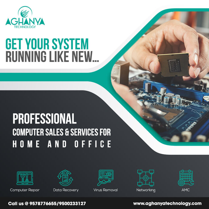  Computer and Laptop Repair Chennai - Aghanya Technology 