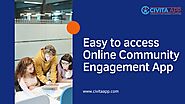 Leverage Personalized Online Community Engagement Application