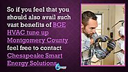 7. So if you feel that you should also avail such vast benefits of BGE HVAC tune up in Montgomery County feel free to...