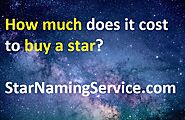 How Much Does It Cost To Buy A Star⭐❓ StarNamingService.com