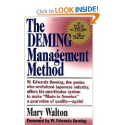 The Deming Management Method: Mary Walton, W. Edwards Deming: 9780399550003: Amazon.com: Books