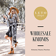 Leto Wholesale Kimonos - Distributor & Supplier Of Kimonos For Women