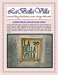 La Bella Villa St. John US Virgin Island