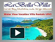 Water View Vacation Villa Rentals USVI