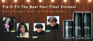Stop hair loss with hair fiber toppik and nanogen products