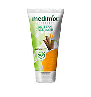Ayurvedic Anti Tan Face wash by Medimix