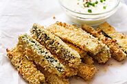 How to make Zucchini Fries by Gagan oils