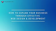 How to expand your business through effective web design & development (1)