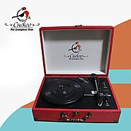 CUCKOO - 3 SPEED RECORD PLAYER/TURNTABLE - BLUE - With USB SD & Bluetooth - 1583005000