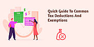 Most Common Tax Deductions and Exemptions - Financesage