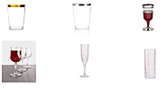 Order Stylish Disposable Wine Glasses & Other Supplies For Wedding