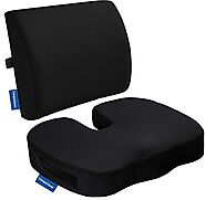 Memory Foam Seat Cushions and Lumbar Support