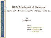Lc confirmation and lc discounting