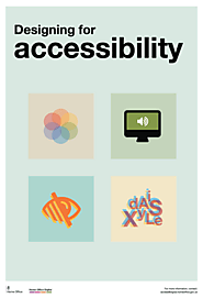 UK Home Office Posters - Accessibility Wins, curated by Marcy Sutton
